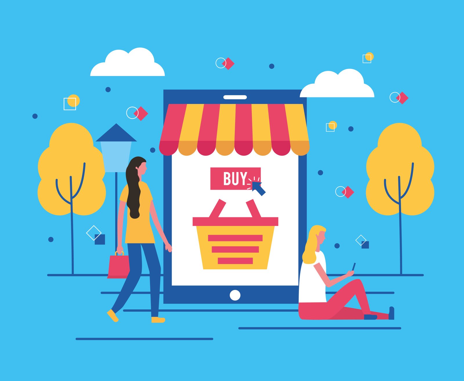 people online buying